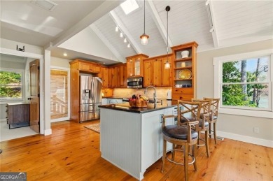 This unique 3 BR / 2 BATH villa sits directly on the edge of on Big Canoe Golf Club - Cherokee in Georgia - for sale on GolfHomes.com, golf home, golf lot