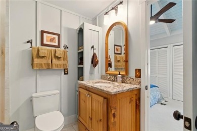 This unique 3 BR / 2 BATH villa sits directly on the edge of on Big Canoe Golf Club - Cherokee in Georgia - for sale on GolfHomes.com, golf home, golf lot