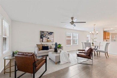 Live the Good Life in This 2-Bed + Flex Room Gem with Screened on Frisco Lakes Golf Course in Texas - for sale on GolfHomes.com, golf home, golf lot