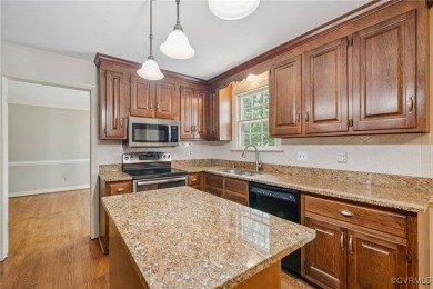 Situated on a wooded .71-acre lot in the heart of Midlothian on Salisbury Country Club in Virginia - for sale on GolfHomes.com, golf home, golf lot