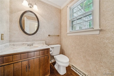 Situated on a wooded .71-acre lot in the heart of Midlothian on Salisbury Country Club in Virginia - for sale on GolfHomes.com, golf home, golf lot