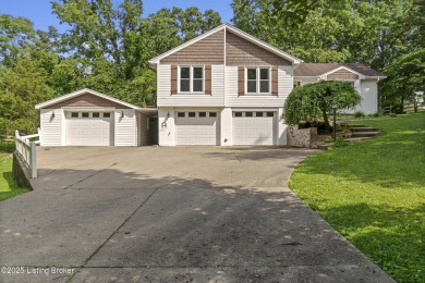 Discover serene, nature-filled living in this updated ranch home on Doe Valley Country Club in Kentucky - for sale on GolfHomes.com, golf home, golf lot