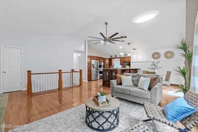 Discover serene, nature-filled living in this updated ranch home on Doe Valley Country Club in Kentucky - for sale on GolfHomes.com, golf home, golf lot