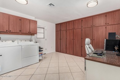 Experience the charm and comfort of this single-story home w/ on Quail Run Golf Course in Arizona - for sale on GolfHomes.com, golf home, golf lot