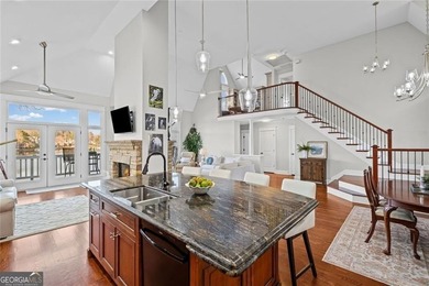 LIVE LIKE YOU ARE ON VACATION on Lake Windward with private dock on The Golf Club of Georgia in Georgia - for sale on GolfHomes.com, golf home, golf lot