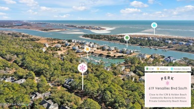 WATERFRONT COMMUNITY with private MARINA! Just 5 miles away from on Lockwood Folly Country Club in North Carolina - for sale on GolfHomes.com, golf home, golf lot