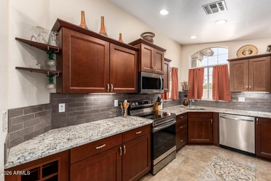 Welcome home! Warm and inviting, well maintained fully furnished on Coyote Lakes Golf Club in Arizona - for sale on GolfHomes.com, golf home, golf lot