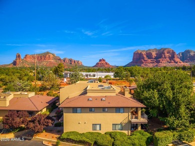 Experience Sedona's charm in this Cozy 2BR/2.5BA ''Casita'' in on Canyon Mesa Country Club in Arizona - for sale on GolfHomes.com, golf home, golf lot
