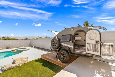 Modern Luxury Meets Desert Charm Discover elevated living in on Marrakesh Country Club in California - for sale on GolfHomes.com, golf home, golf lot