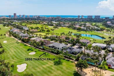 1955 Thatch Palm in Royal Palm Yacht & Country Club is a on Boca Raton Resort and Club in Florida - for sale on GolfHomes.com, golf home, golf lot