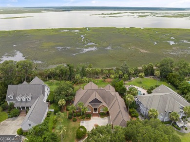 Nestled in the prestigious gated community of Oak Grove Island on Oak Grove Island Golf and Country Club in Georgia - for sale on GolfHomes.com, golf home, golf lot