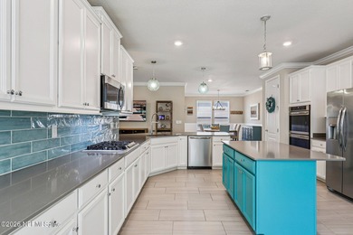 WOW! Experience coastal luxury in this 4BR, 3BA waterfront on The Palencia Club in Florida - for sale on GolfHomes.com, golf home, golf lot