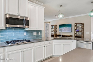 WOW! Experience coastal luxury in this 4BR, 3BA waterfront on The Palencia Club in Florida - for sale on GolfHomes.com, golf home, golf lot