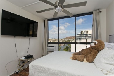 Large corner unit. Bright, Breezy. Ala Wai Canal, Mountain, Golf on Ala Wai Golf Course in Hawaii - for sale on GolfHomes.com, golf home, golf lot