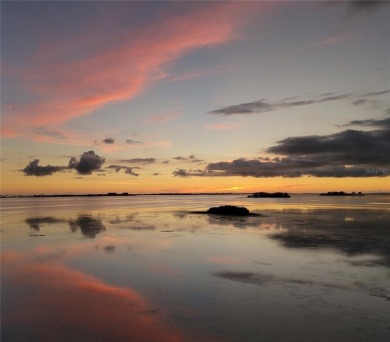 WATERFRONT LIFE AT ITS BEST! Spectacular sunsets, relaxing on The Dunedin Country Club in Florida - for sale on GolfHomes.com, golf home, golf lot