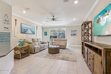 WOW! Experience coastal luxury in this 4BR, 3BA waterfront on The Palencia Club in Florida - for sale on GolfHomes.com, golf home, golf lot