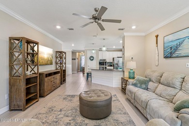 WOW! Experience coastal luxury in this 4BR, 3BA waterfront on The Palencia Club in Florida - for sale on GolfHomes.com, golf home, golf lot