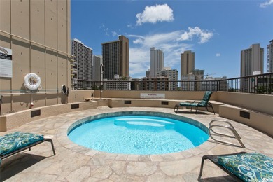 Corner unit. 832 Sq ft. Gorgeous Ala Wai Canal, Mountain, Golf on Ala Wai Golf Course in Hawaii - for sale on GolfHomes.com, golf home, golf lot