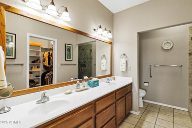 Welcome to this beautiful, mostly furnished two-bedroom on Sunland Springs Golf Course  in Arizona - for sale on GolfHomes.com, golf home, golf lot