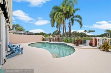 Amazing lake views from your private pool area! Beautifully on Mayacoo Lakes Country Club in Florida - for sale on GolfHomes.com, golf home, golf lot