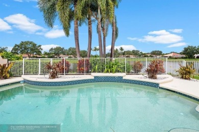 Amazing lake views from your private pool area! Beautifully on Mayacoo Lakes Country Club in Florida - for sale on GolfHomes.com, golf home, golf lot