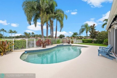 Amazing lake views from your private pool area! Beautifully on Mayacoo Lakes Country Club in Florida - for sale on GolfHomes.com, golf home, golf lot