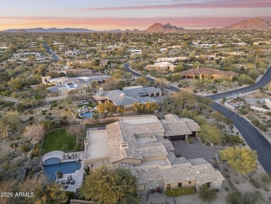 Positioned on Hole 5 of the Raptor Course at Grayhawk Golf Club on Grayhawk Golf Club  in Arizona - for sale on GolfHomes.com, golf home, golf lot