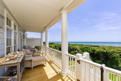 This exceptional oceanfront home in Roosevelt Beach showcases on The Country Club of the Crystal Coast in North Carolina - for sale on GolfHomes.com, golf home, golf lot
