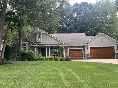 Stunning 3-4 bedroom, 3 bath one owner ranch style condo in the on Hawk Hollow Golf Course  in Michigan - for sale on GolfHomes.com, golf home, golf lot
