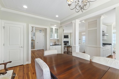 This exceptional oceanfront home in Roosevelt Beach showcases on The Country Club of the Crystal Coast in North Carolina - for sale on GolfHomes.com, golf home, golf lot