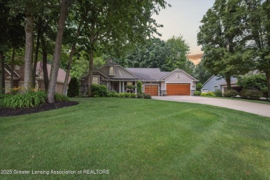 Stunning 3-4 bedroom, 3 bath one owner ranch style condo in the on Hawk Hollow Golf Course  in Michigan - for sale on GolfHomes.com, golf home, golf lot