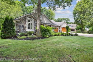 Stunning 3-4 bedroom, 3 bath one owner ranch style condo in the on Hawk Hollow Golf Course  in Michigan - for sale on GolfHomes.com, golf home, golf lot