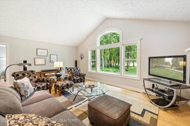 Stunning 3-4 bedroom, 3 bath one owner ranch style condo in the on Hawk Hollow Golf Course  in Michigan - for sale on GolfHomes.com, golf home, golf lot