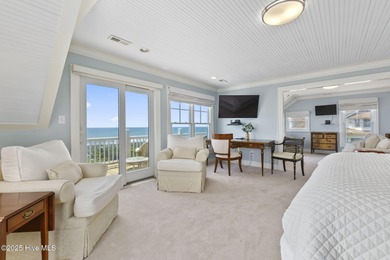 This exceptional oceanfront home in Roosevelt Beach showcases on The Country Club of the Crystal Coast in North Carolina - for sale on GolfHomes.com, golf home, golf lot