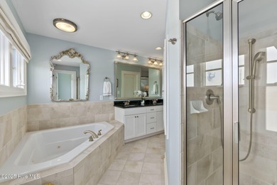 This exceptional oceanfront home in Roosevelt Beach showcases on The Country Club of the Crystal Coast in North Carolina - for sale on GolfHomes.com, golf home, golf lot