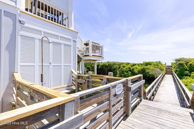 This exceptional oceanfront home in Roosevelt Beach showcases on The Country Club of the Crystal Coast in North Carolina - for sale on GolfHomes.com, golf home, golf lot