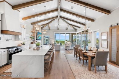 Coastal Modern luxury home in Ocean Hammock only one year young on The Ocean Course At Hammock Beach Resort in Florida - for sale on GolfHomes.com, golf home, golf lot