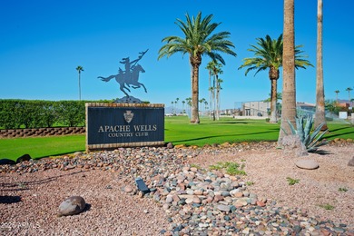 Welcome to your dream home in the highly sought-after retirement on Apache Wells Country Club in Arizona - for sale on GolfHomes.com, golf home, golf lot