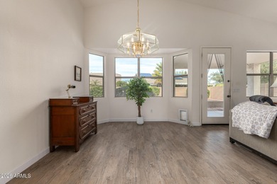 Home has two bedrooms, den, two baths and a three-car extended on Arizona Traditions Golf Club in Arizona - for sale on GolfHomes.com, golf home, golf lot