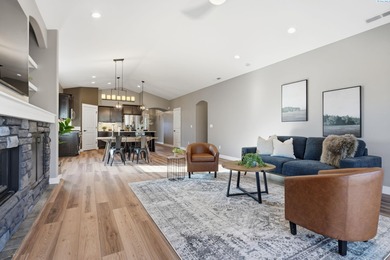 This beautifully refreshed, custom-built single-level home by on Horn Rapids Golf Club in Washington - for sale on GolfHomes.com, golf home, golf lot