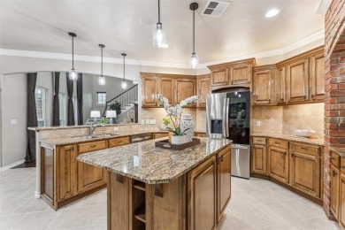 Discover this impressive 4-5 bedroom, 4 full bath home on an on Elks Country Club in Oklahoma - for sale on GolfHomes.com, golf home, golf lot