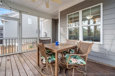 This stunning three-story, four-bedroom, 2.5-bath home in the on Anderson Creek Golf Club in North Carolina - for sale on GolfHomes.com, golf home, golf lot