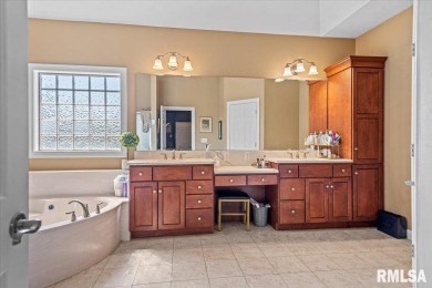 Picture yourself in this stunning 2-story home on Piper Glen's on Piper Glen Golf Club in Illinois - for sale on GolfHomes.com, golf home, golf lot