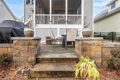 This stunning three-story, four-bedroom, 2.5-bath home in the on Anderson Creek Golf Club in North Carolina - for sale on GolfHomes.com, golf home, golf lot