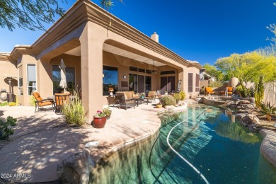 Discover ultimate privacy and luxury in the prestigious Legend on Legend Trail Golf Club in Arizona - for sale on GolfHomes.com, golf home, golf lot