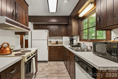 Lakefront living with both water and mountain views! Tucked away on Rumbling Bald Resort on Lake Lure in North Carolina - for sale on GolfHomes.com, golf home, golf lot