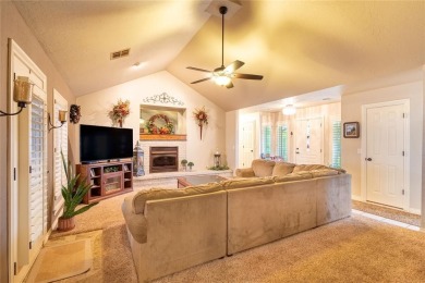 Welcome to your dream home! Nestled on an expansive corner lot on Elk City Golf and Country Club in Oklahoma - for sale on GolfHomes.com, golf home, golf lot