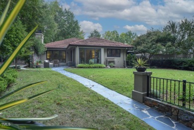 Expect the unexpected in this wonderful one level home on the on Chapel Hill Country Club in North Carolina - for sale on GolfHomes.com, golf home, golf lot