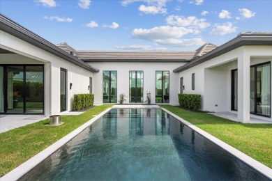 Bespoke estate, newer construction situated on a double lot in on Palm Beach Polo and Country Club in Florida - for sale on GolfHomes.com, golf home, golf lot