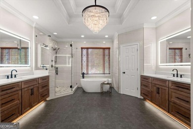 Discover unparalleled luxury in the ESTATE SECTION of Laurel on Laurel Springs Golf Club in Georgia - for sale on GolfHomes.com, golf home, golf lot